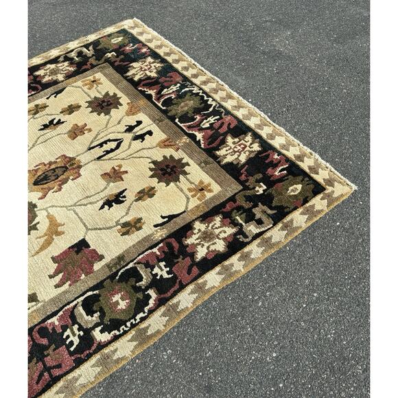Tufenkian Tibetan Oriental Floral Hand Woven Wool Luxurious Rug Ret $3,375 - Picture 9 of 15